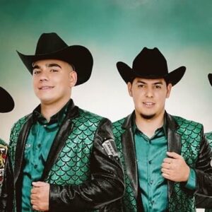 GN MEX TJ band posing in green color jackets