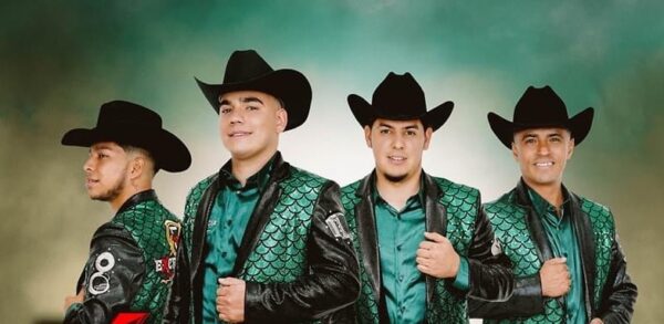 GN MEX TJ band posing in green color jackets